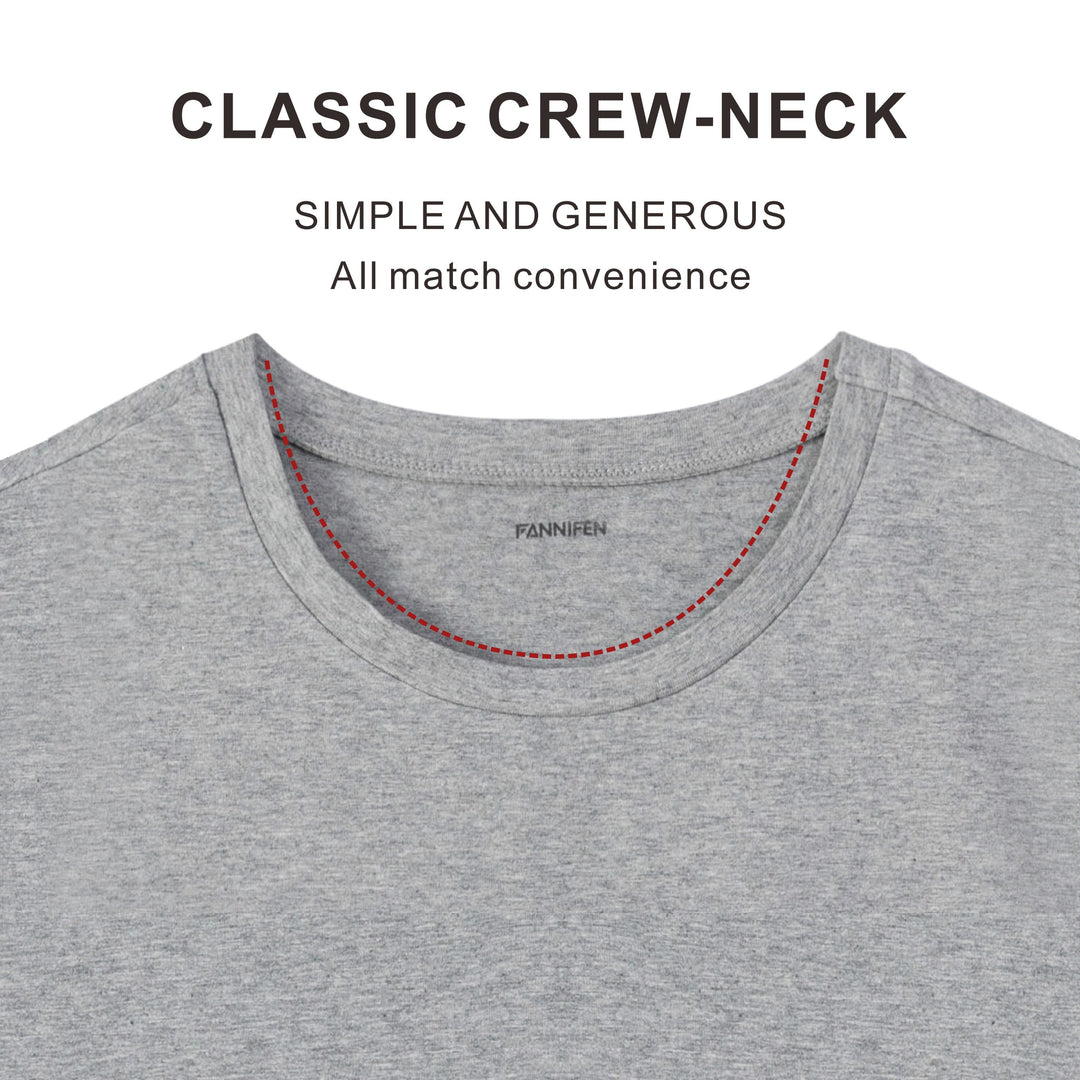 Men's T-shirts U-neck TXU001 - 3 pcs per pack