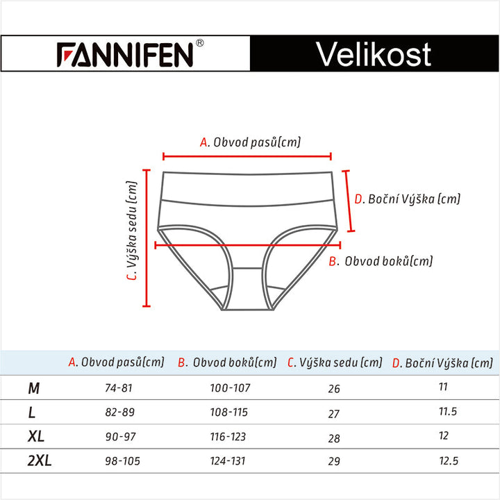 Women's cotton panties YW4181 3 pcs