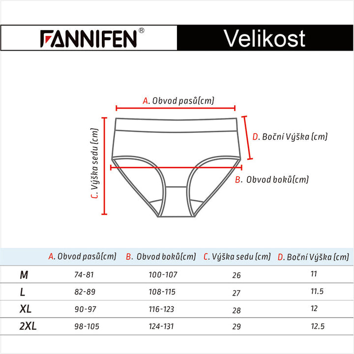 Women's panties YW4150 - 3 pieces in a pack