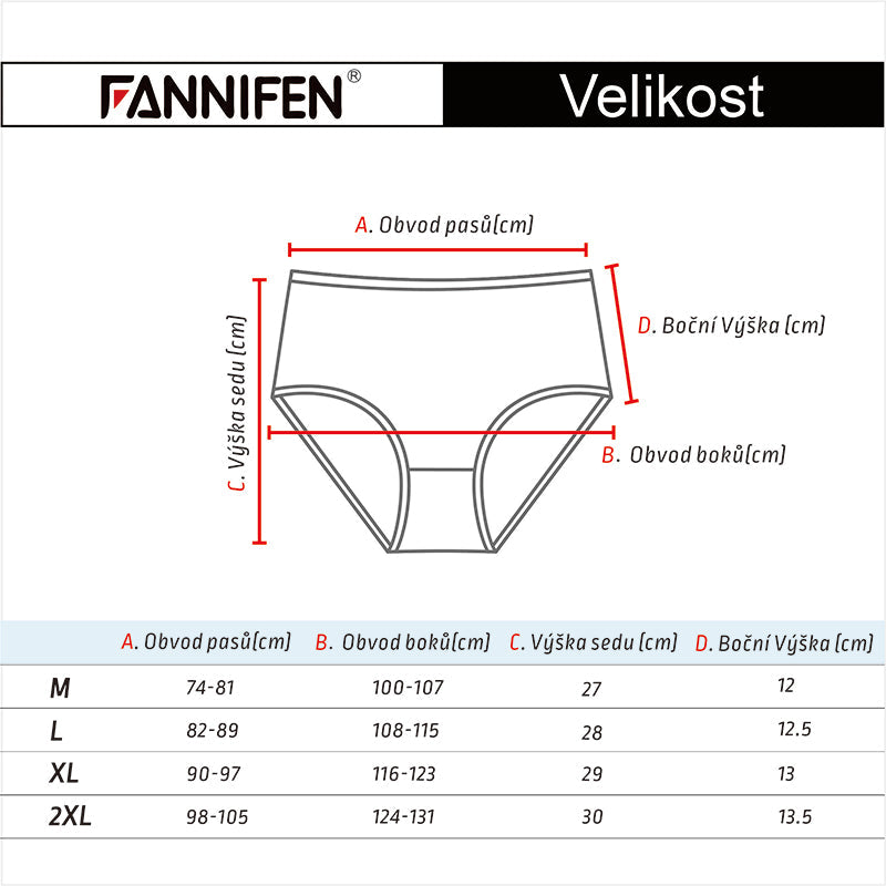 Women's high-waisted panties YW4142 - 3 pieces in a pack
