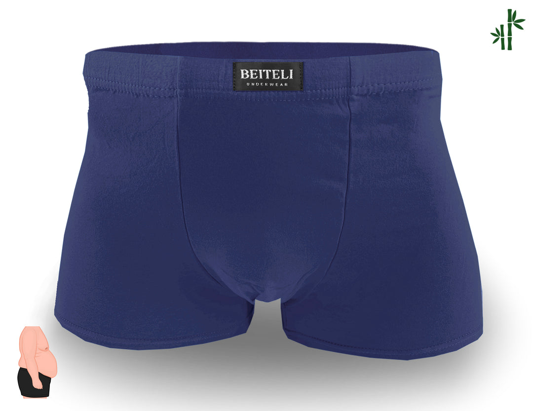 Men's Loose Breathable Soft Moisture-Wicking with Fly Underwear FM602, 4 pieces per pack