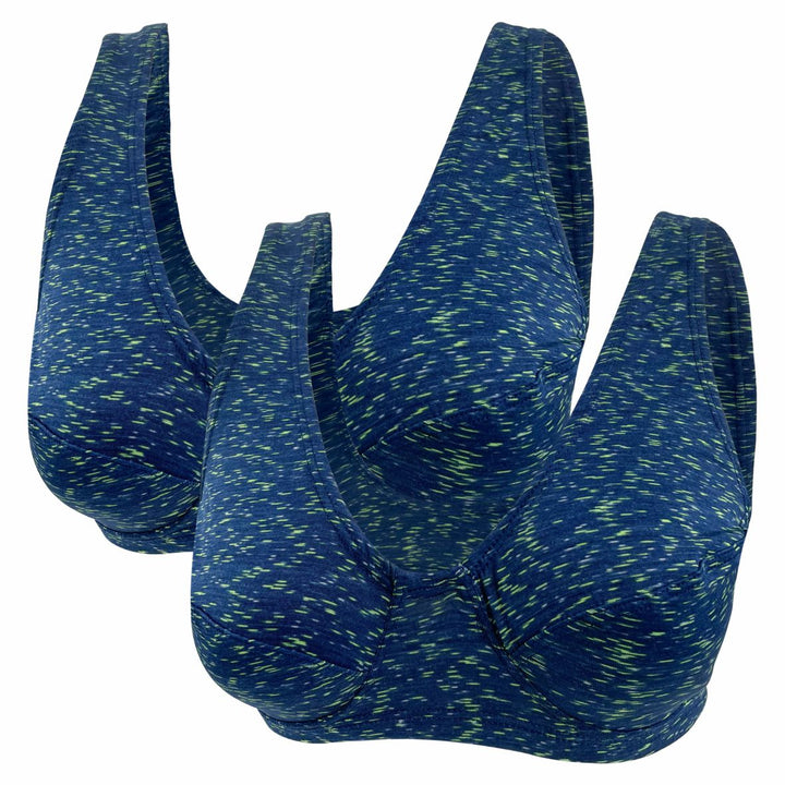 Bra without padding and underwire FAN-159 2pcs