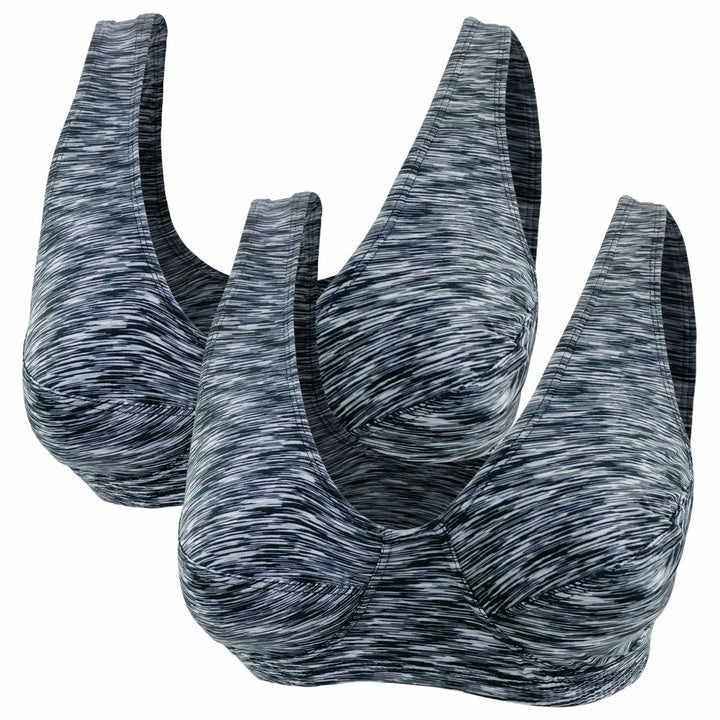 Bra without padding and underwire FAN-159 2pcs