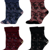 Women's woolen thermal socks YZ31 - 4 pairs