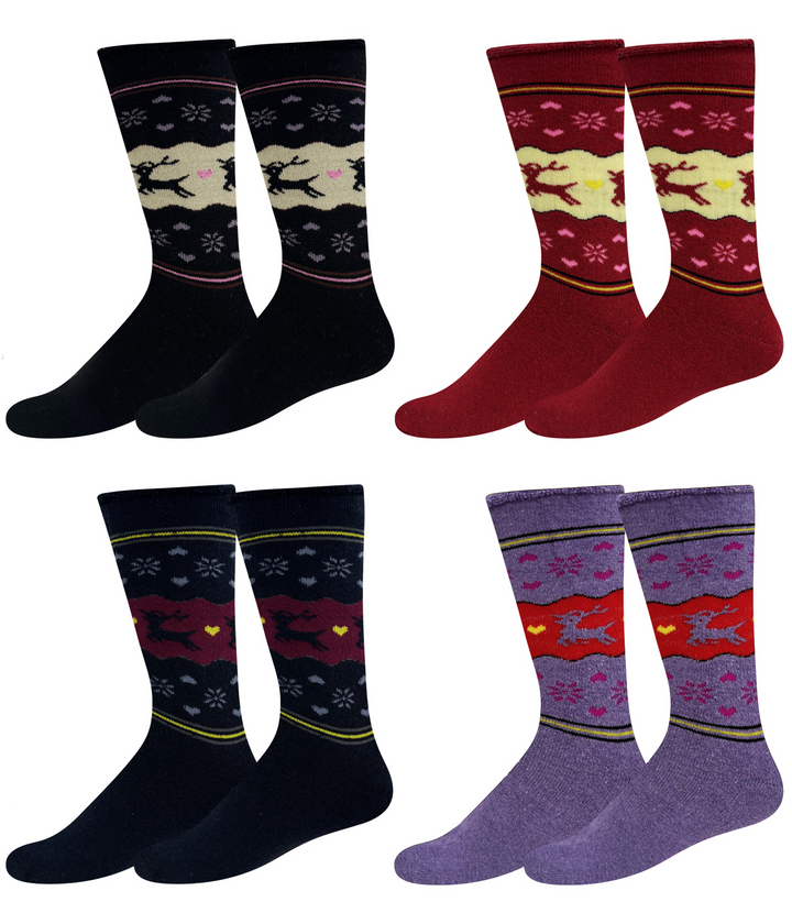 Women's medical thermal socks JW1103 4 pairs