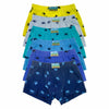 Boys' boxer shorts with paw print XQ2648 - 4 pcs in a pack