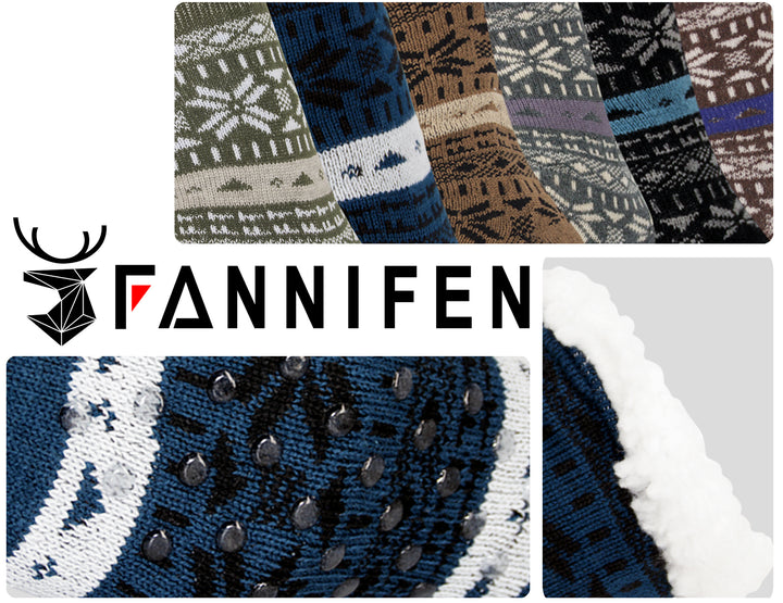 Men's soft fleece comfort thermal socks MC50 2 pairs