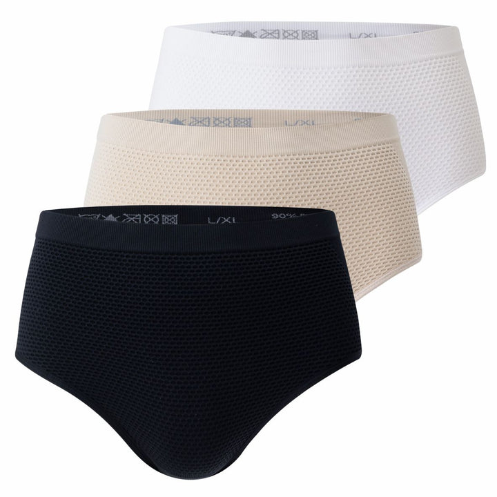 High Waist Briefs Seamless Control Panties GREE-6915 1 piece per pack