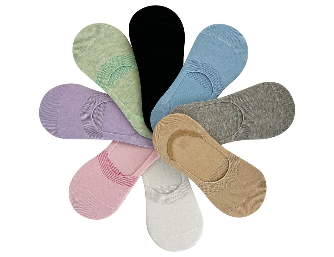 Women's invisible socks YW010 5 pairs