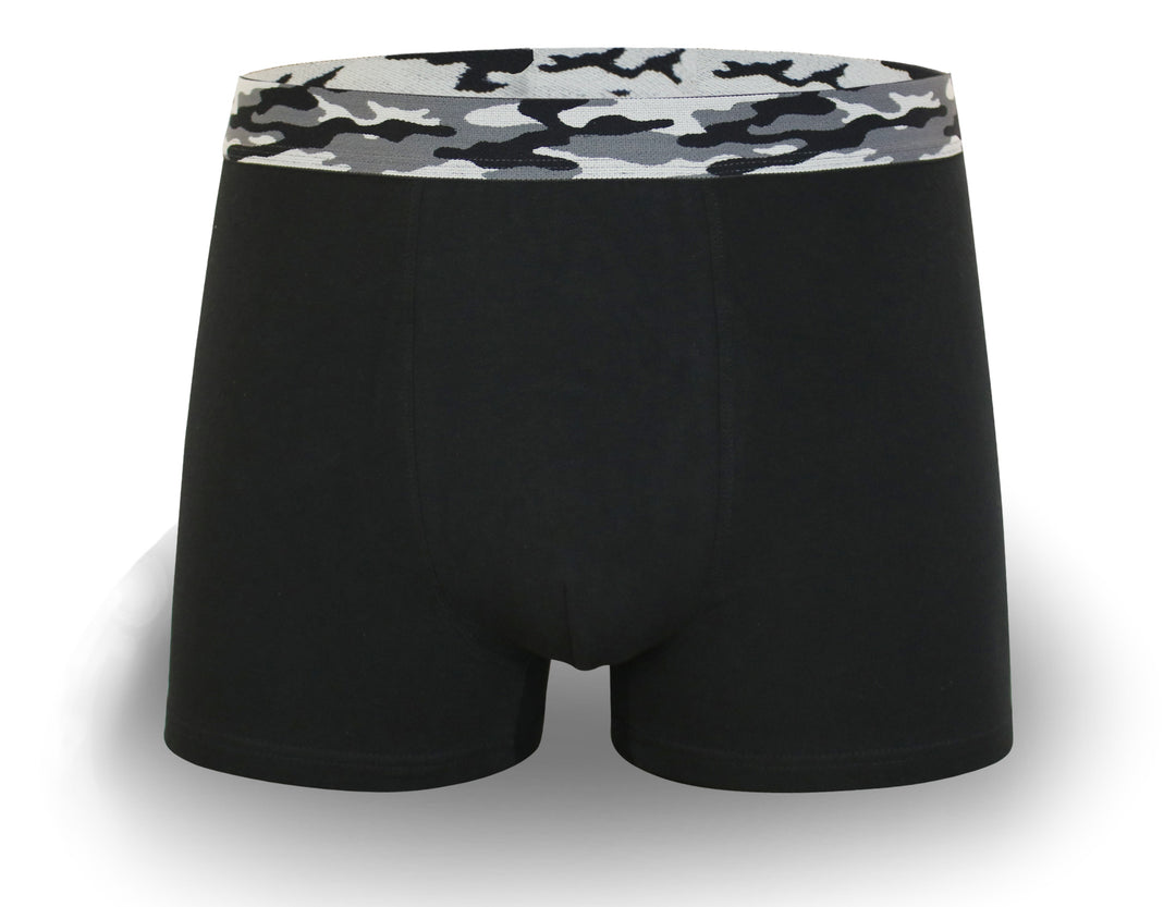 TEEN Cotton Classic Soft boxer shorts CAMOUFLAGE LG5140 - 4 pieces per pack