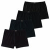 Men's classic lounge stretch loose boxer shorts PE-337+1 4 pieces per pack