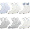 Women Ankle Socks Running Athletic Cushioned Sole Socks CW7625 6 pairs
