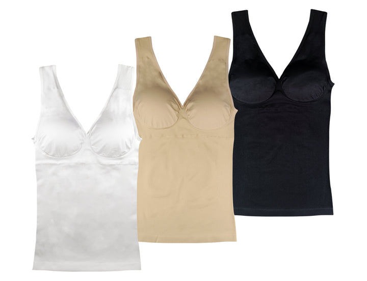 Women's classic single-color tank top GREE-3036