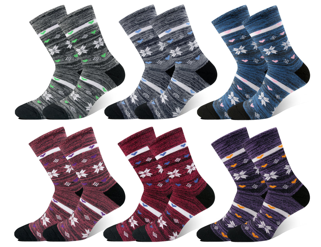 Women's thermal socks SSW049 4 pairs