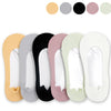 Women No Show Low Socks Non Slip Flat Boat Line WS918B 5 pairs