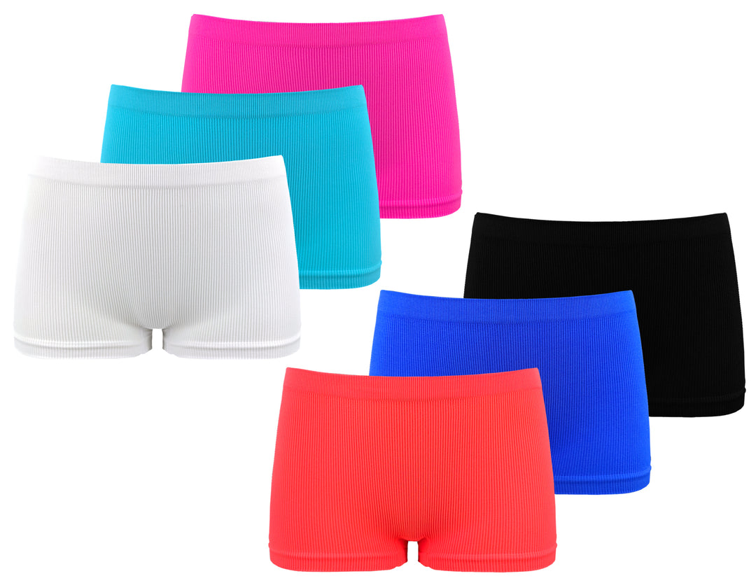 Women's seamless boxers GREE-6746 - 3 pieces in a pack