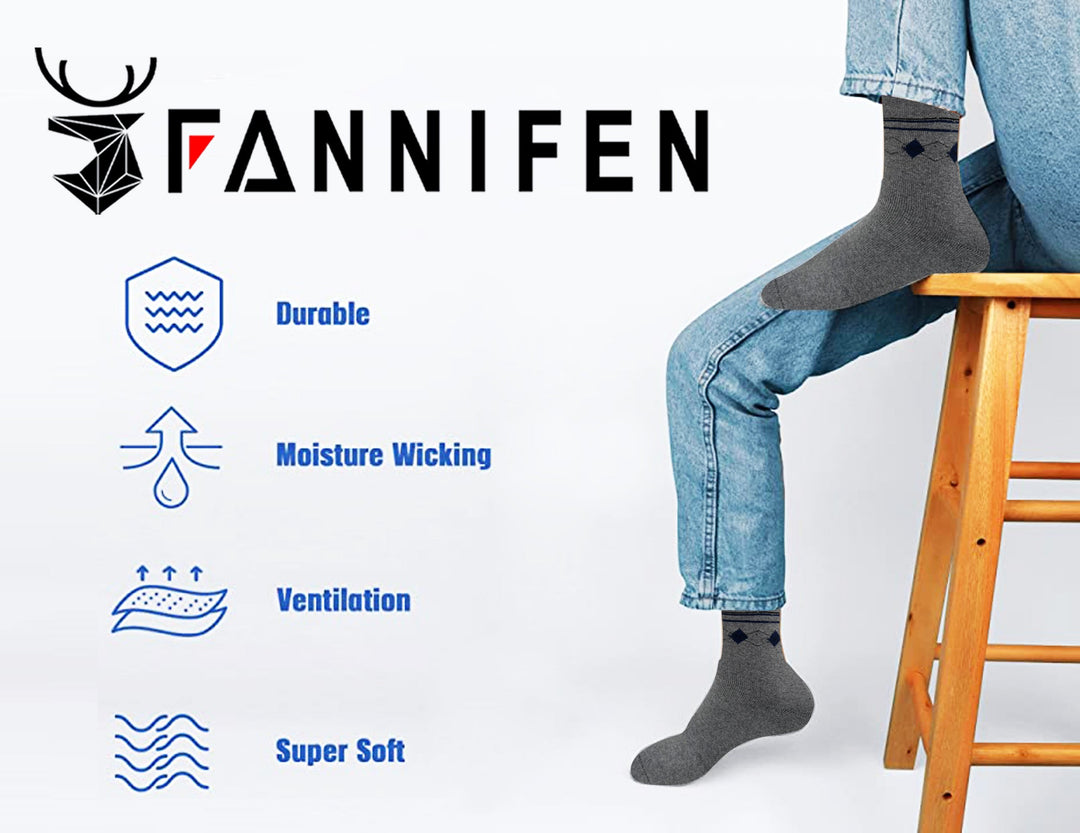 Men's medical thermal socks JM2203 4 pairs