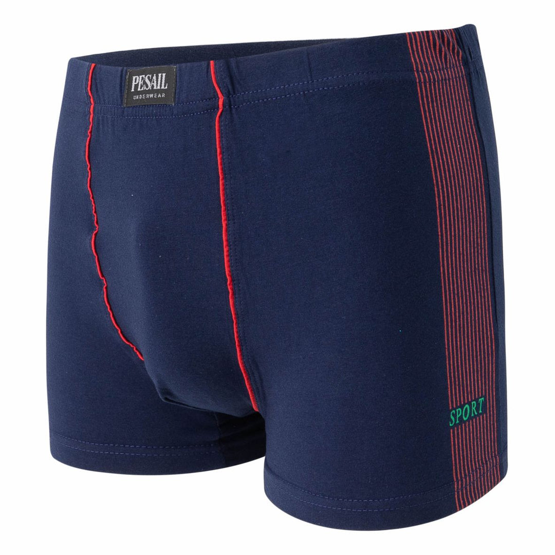 Men's soft flexible breathable sports boxer shorts G55078 4 pcs