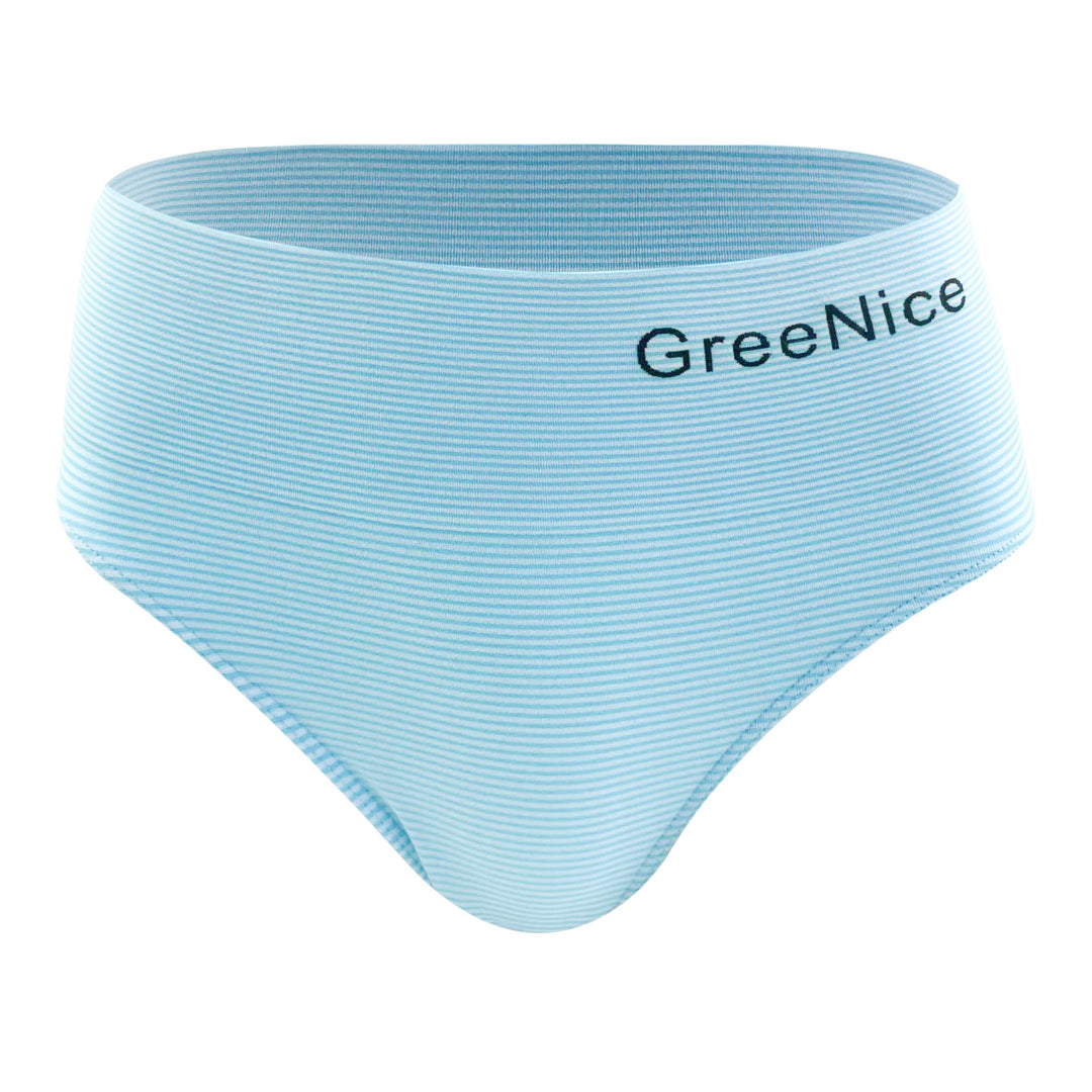 Seamless striped panties GREE-2040 - 3 pieces per pack