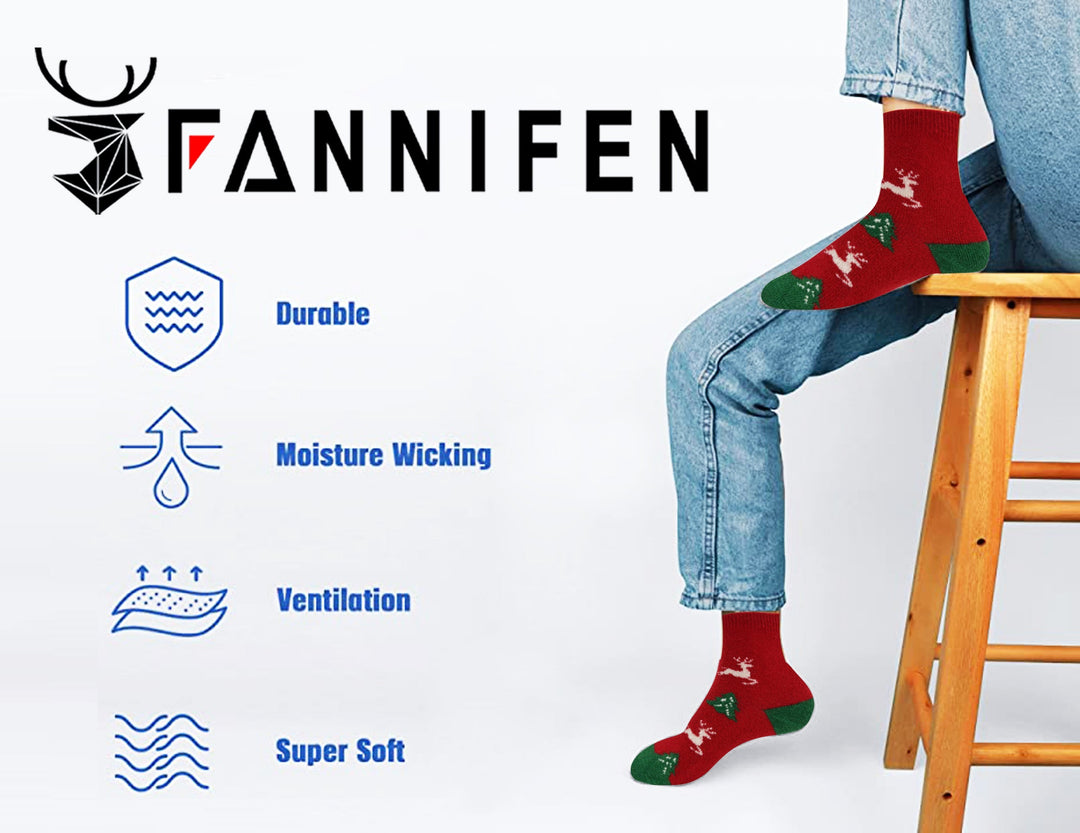 Women's Christmas thermal socks SD17 6 pairs