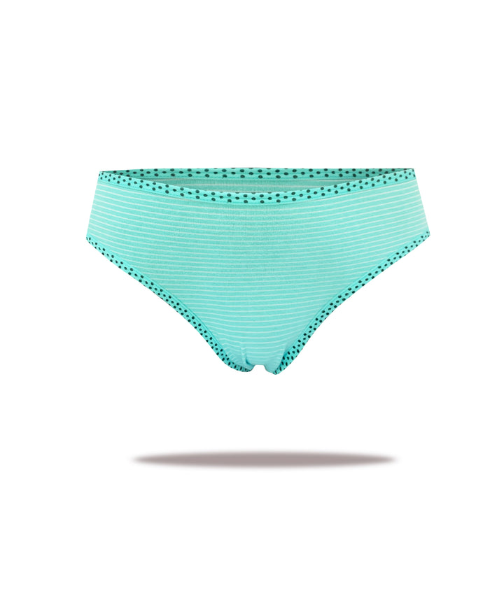 Women's striped thong YW4122 - 3 pcs per pack