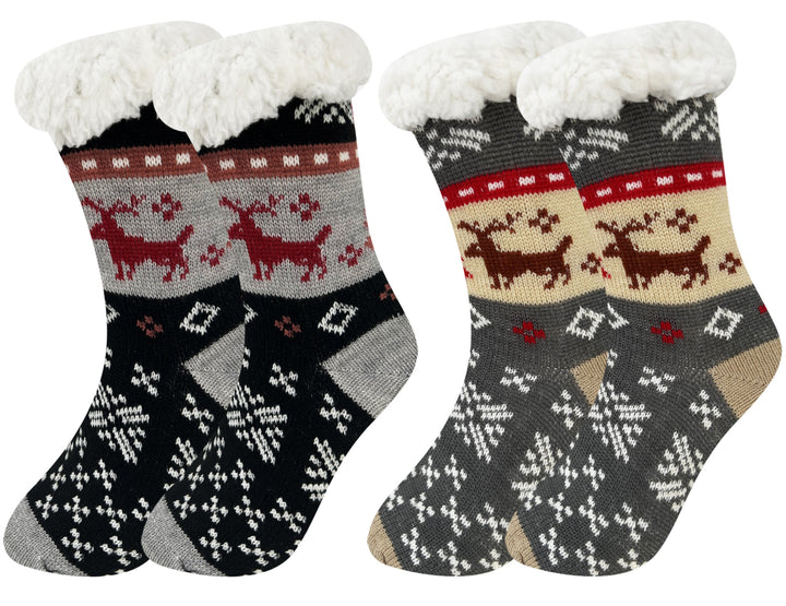 Women's thermal socks WW041 2 pairs