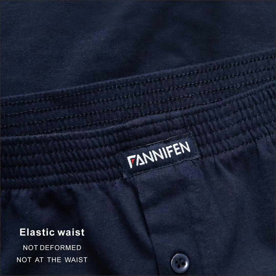 Set of men's cotton M-4XL shorts EK002-2 3pcs in a pack