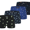Men's bamboo boxers Planet M6796 4pcs in a pack