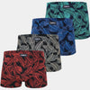 Men's cotton boxers G5119 - 4 pcs in a pack