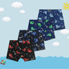 Chlapčenské boxerky, Shark ZQ5210, 4-balenie