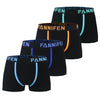TEEN sports soft boxer shorts U5153 - 4 pieces per pack