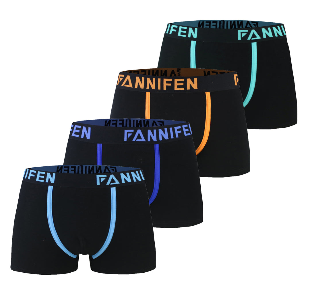 TEEN sports soft boxer shorts U5153 - 4 pieces per pack