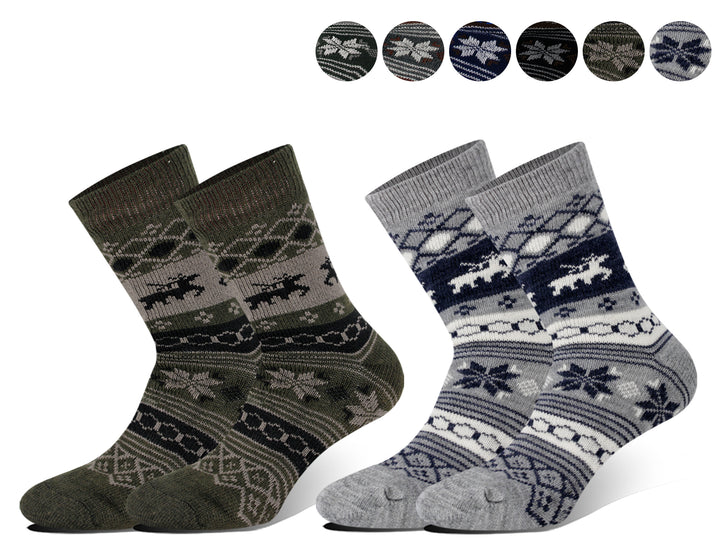 Men's thermal socks MC117 2 pairs