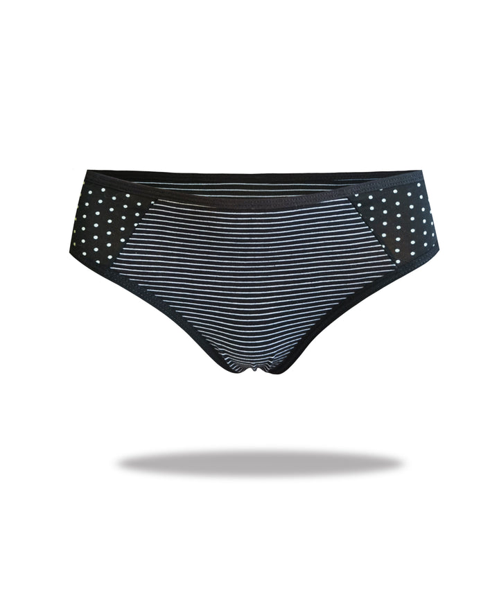 Women's thong STRIPES & DOTS YW4123 3pcs