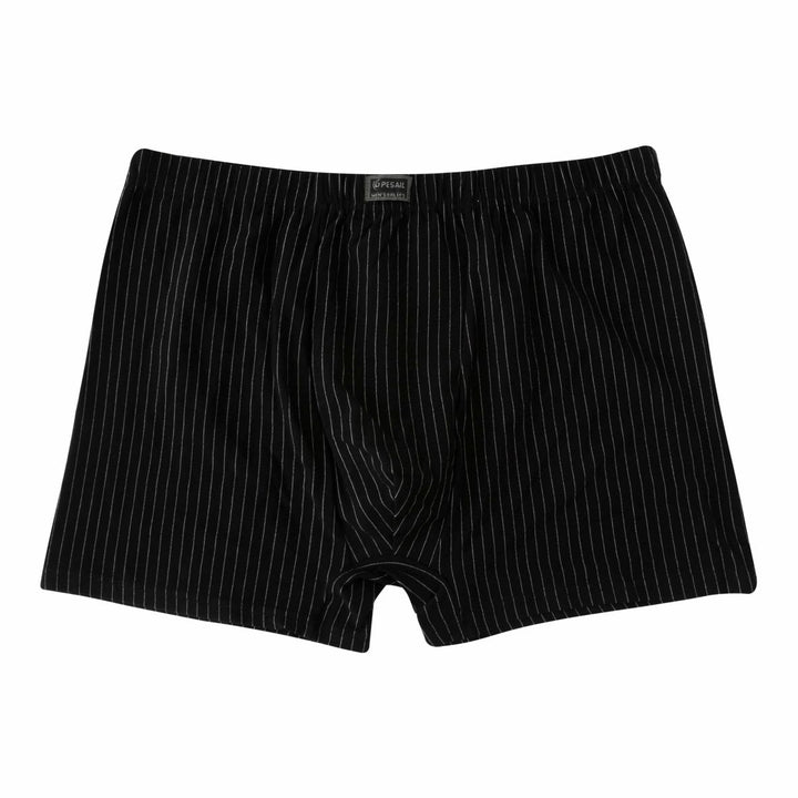 Men's classic lounge stretch loose boxer shorts PE-337+1 4 pieces per pack