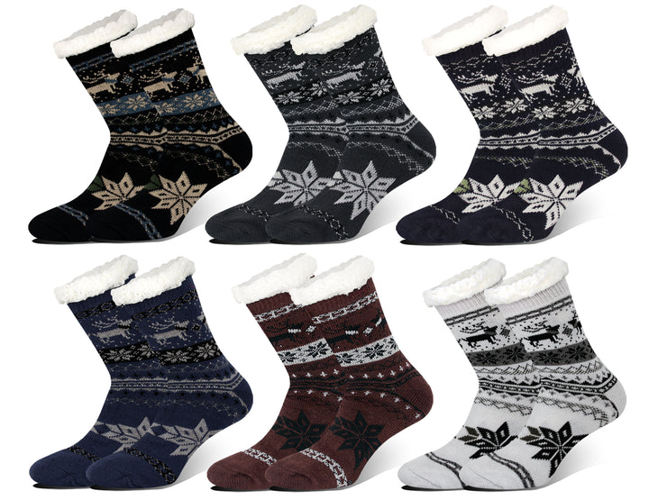 Men's ferry wool soft thick winter thermal socks MC51 2 pairs