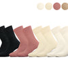Women's single-color thermal socks ALPACA LY1010 4 pairs