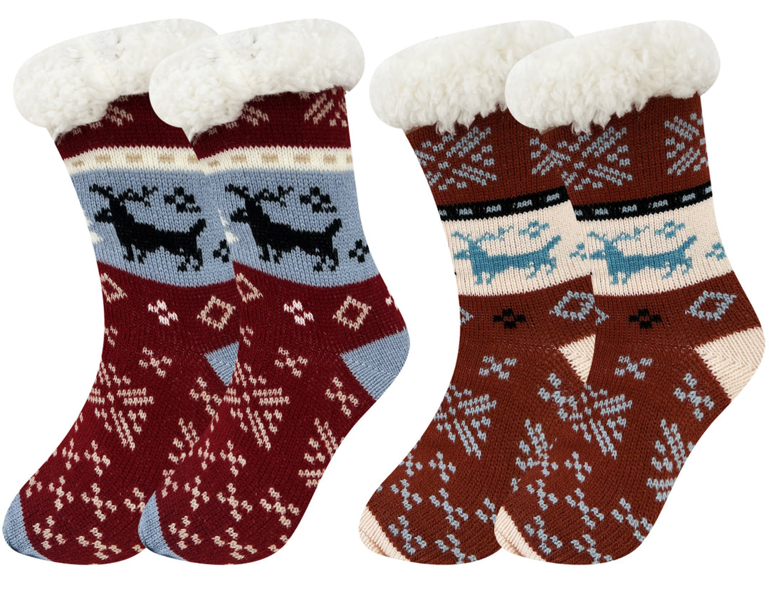 Women's thermal socks WW041 2 pairs