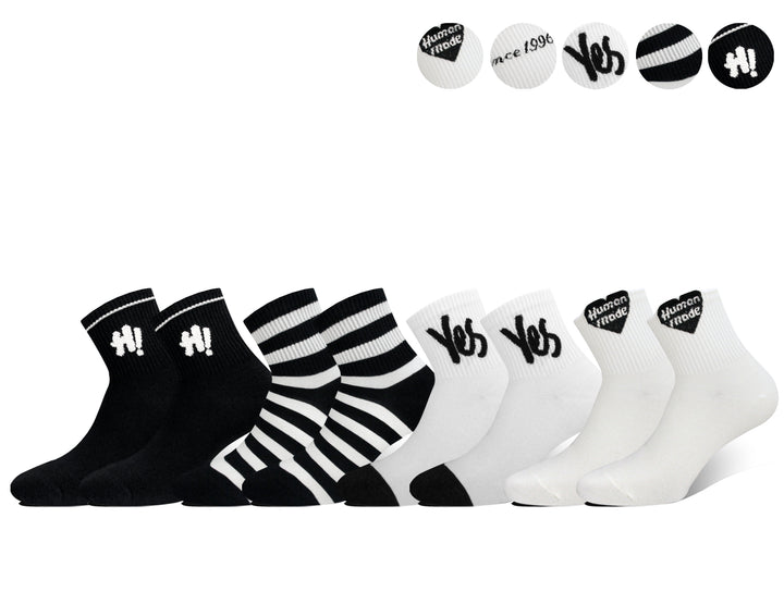 Women's sports breathable ankle socks CW7624 6 pairs