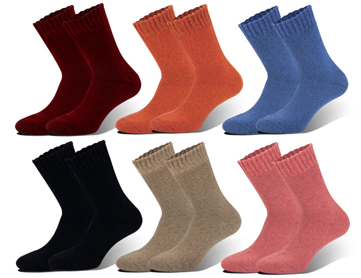 Women's wool thermal socks DW04 3 pairs