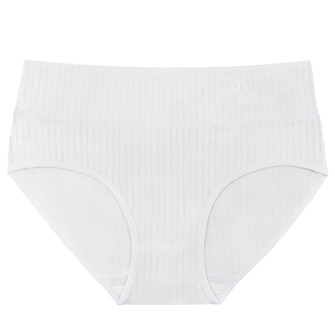 Women's high-waisted bamboo classic smooth panties RM0036 - 3 pieces in a pack