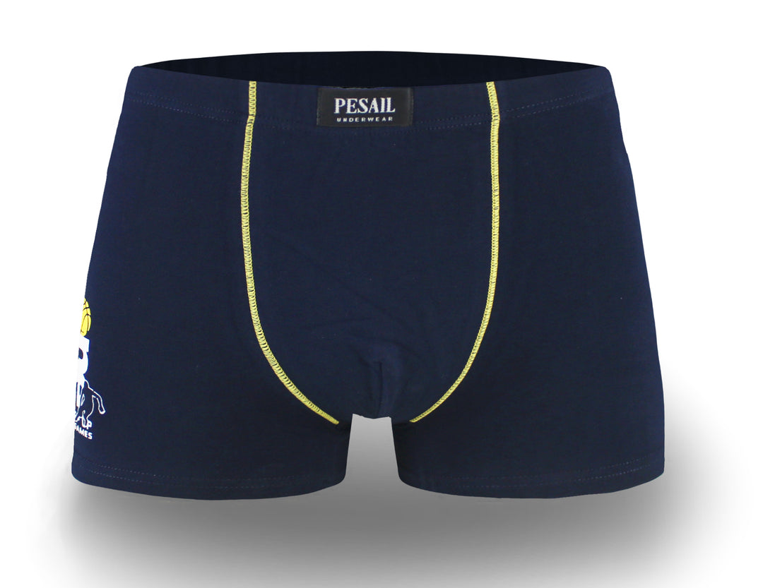 TEEN sports classic flexible cotton boxer shorts U5152 - 4 pieces per pack