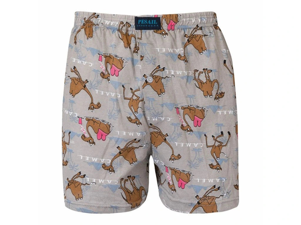 Loose jersey elastic cotton classic light soft shorts HF021K 4pcs in a pack