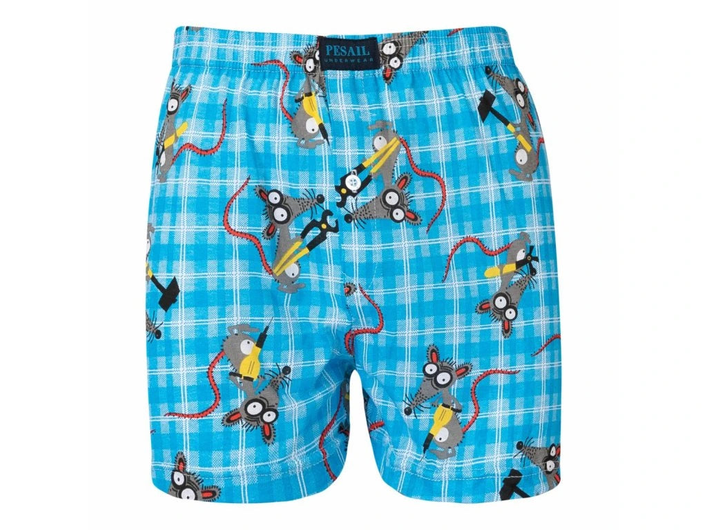 Loose jersey elastic cotton classic light soft shorts HF021K 4pcs in a pack