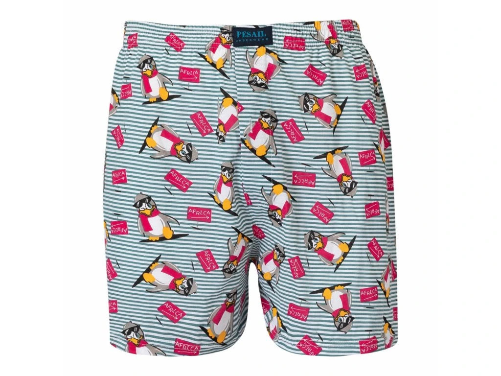 Loose jersey elastic cotton classic light soft shorts HF021K 4pcs in a pack