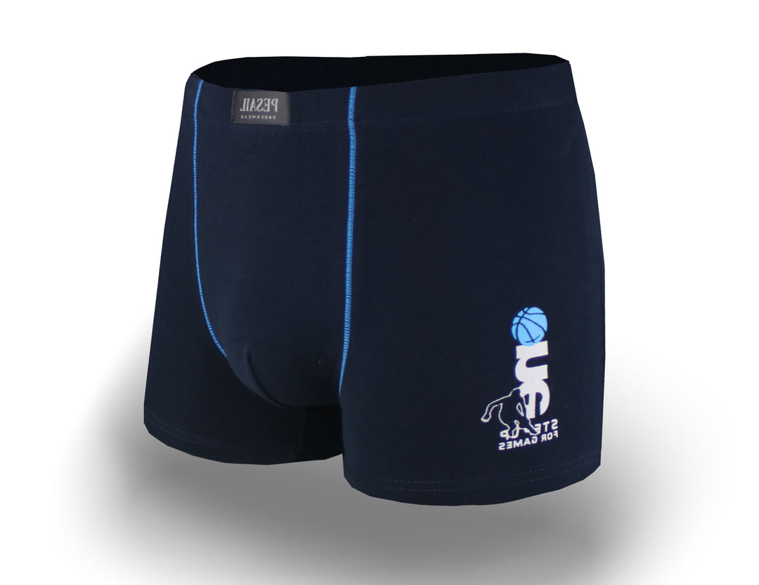 TEEN sports classic flexible cotton boxer shorts U5152 - 4 pieces per pack