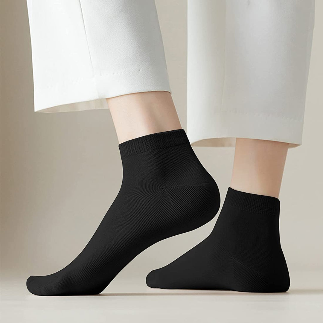 Women's bamboo ankle socks xw2601 6 pairs