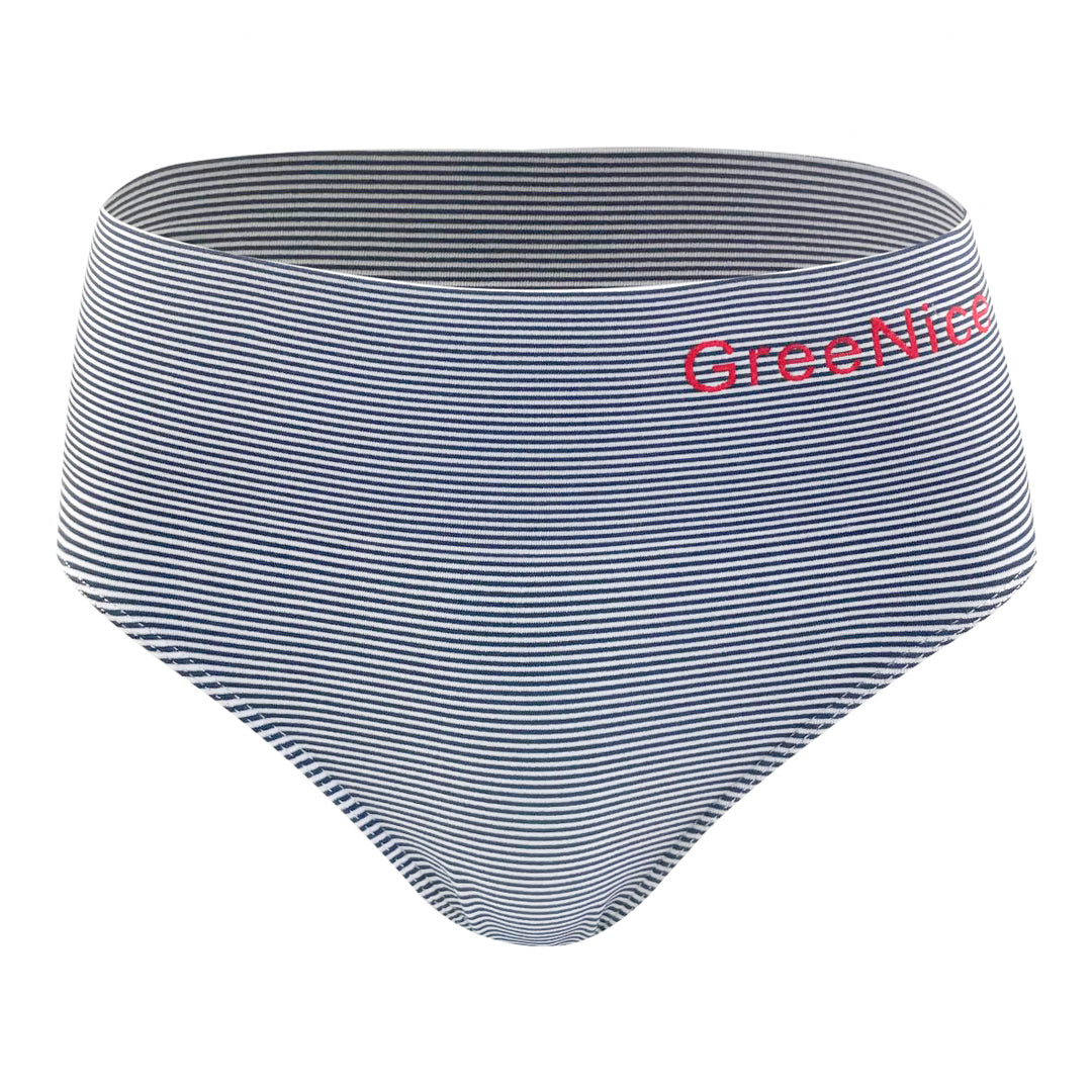 Seamless striped panties GREE-2040 - 3 pieces per pack