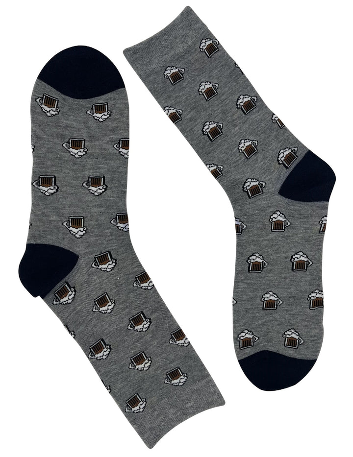 Women's funny socks BEER NY06 6 pairs