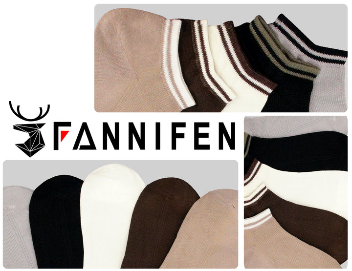 Men's bamboo ankle stretchable soft machine washable socks MX5234 6 pairs